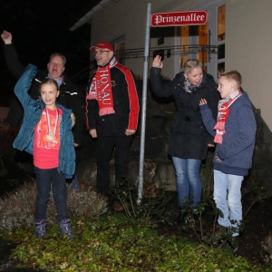 Prinzenallee Schild aufstellen 2016