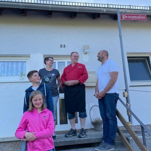 Prinzenschild aufstellen 2022